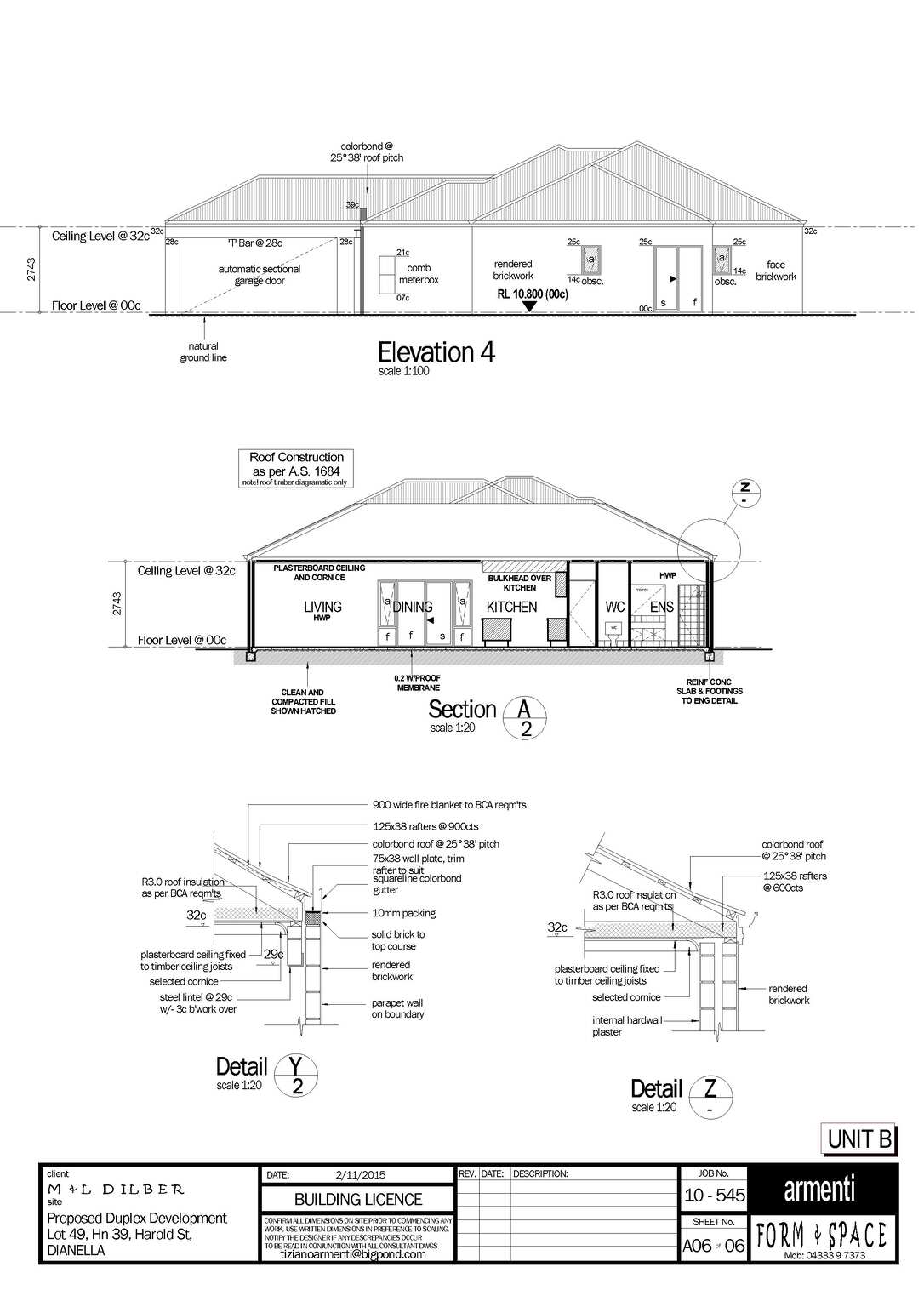 DUPLEX/BATTLEAXE BLOCKS